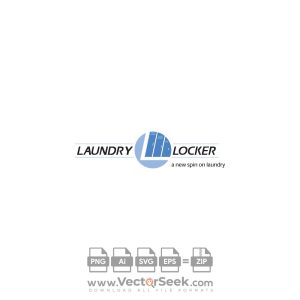 Laundry Locker Logo Vector