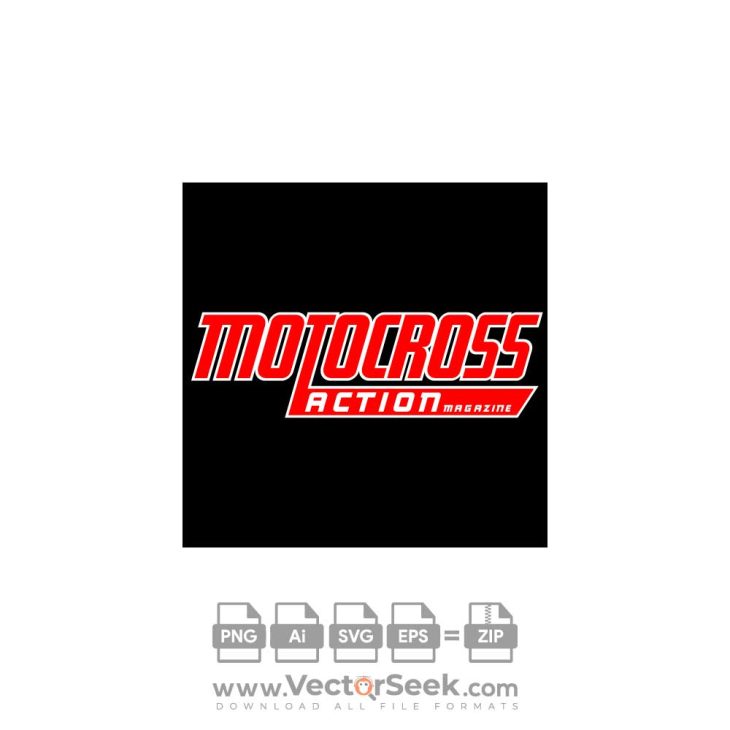 MOTOCROSS ACTION MAGAZINE Logo Vector