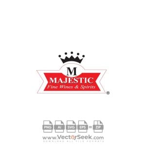 Majestic Liquors Logo Vector
