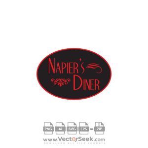 Napier’s Diner Logo Vector