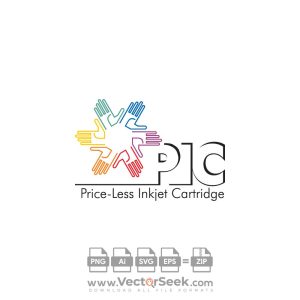 Price less Inkjet Cartridge Company Logo Vector