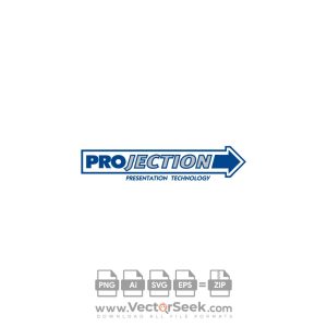 Projection Presentation Technology Logo Vector