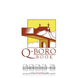 Q Boro Books Logo Vector
