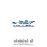 Royale Gulf Shipping Logo Vector