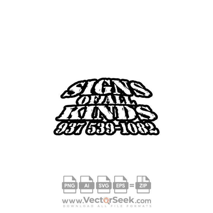 SIGNS OF ALL KINDS Logo Vector