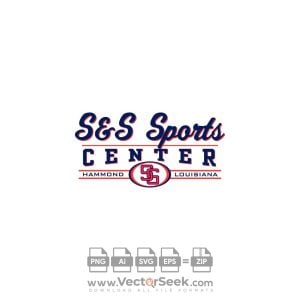S&S Sports Center Logo Vector
