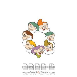 Seven Dwarfs Logo Vector