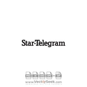 Star Telegram Logo Vector