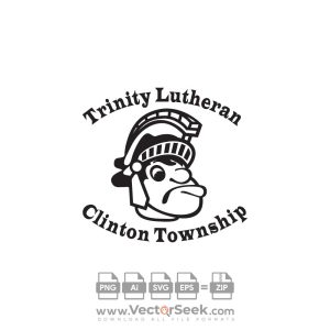 Trinity Lutheran Clinton Township Spartan Logo Vector