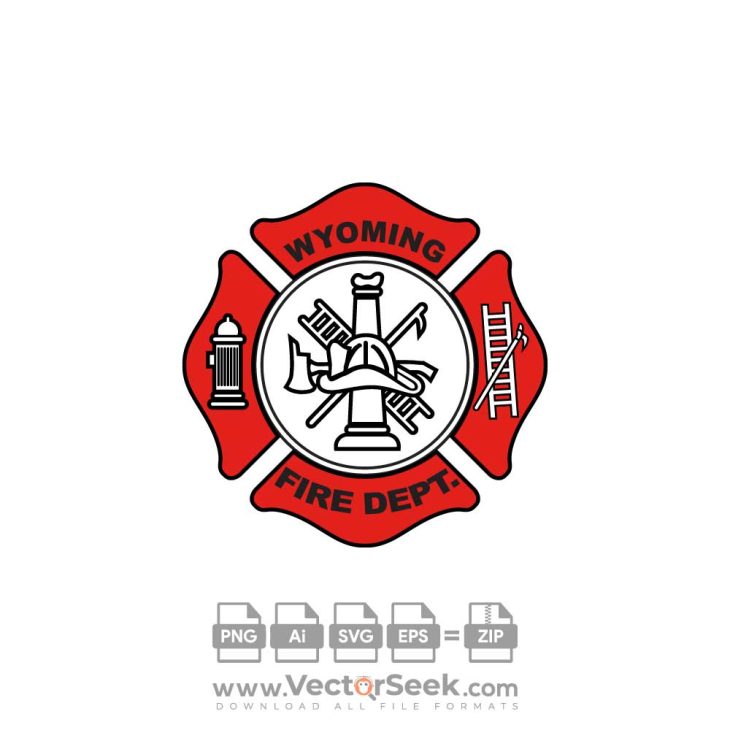 Wyoming Fire Department Logo Vector
