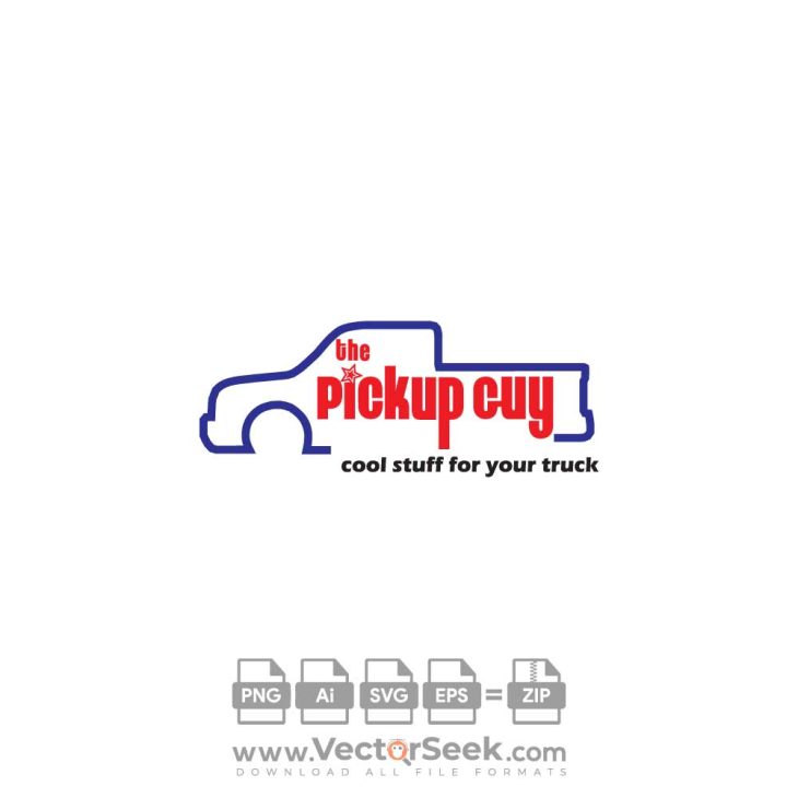 the Pickup Guy Logo Vector