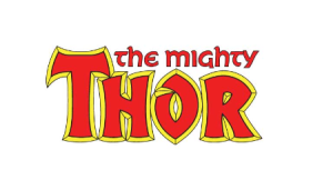 vectorseek Might Thor Comic Logo