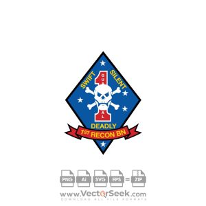 1st Recon Battalion USMC Logo Vector
