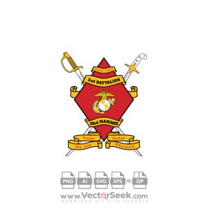 2nd Battalion 23rd Marine Regiment USMCR Logo Vector
