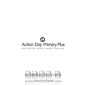 Action Day Primary Plus Logo Vector