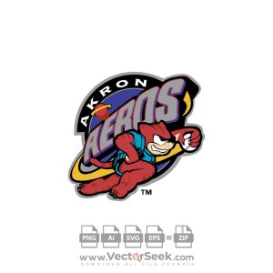 Akron Aeros Logo Vector