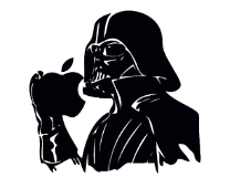 Apple Darth Vader Logo