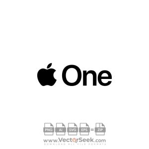 Apple One Logo Vector