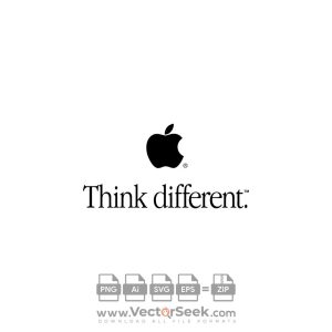 Apple Think Different Logo Vector