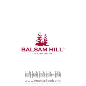 Balsam Hills Logo Vector
