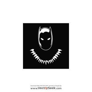Black Panther Face Logo Vector