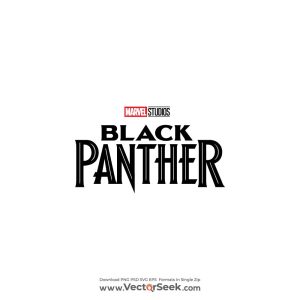 Black Panther Logo Vector