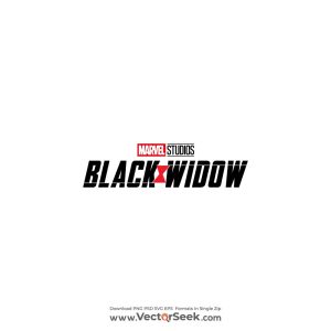 Black Widow Logo Vector