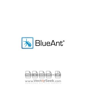 Blue Ant Logo Vector