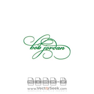 Bob Jordan Graphic Designer Logo Vector