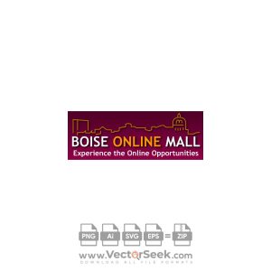 Boise Online Mall Logo Vector
