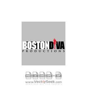 Boston Diva Productions Logo Vector