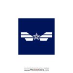 Captain America Uniform Logo Vector