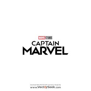 Captain Marvel Logo Vector