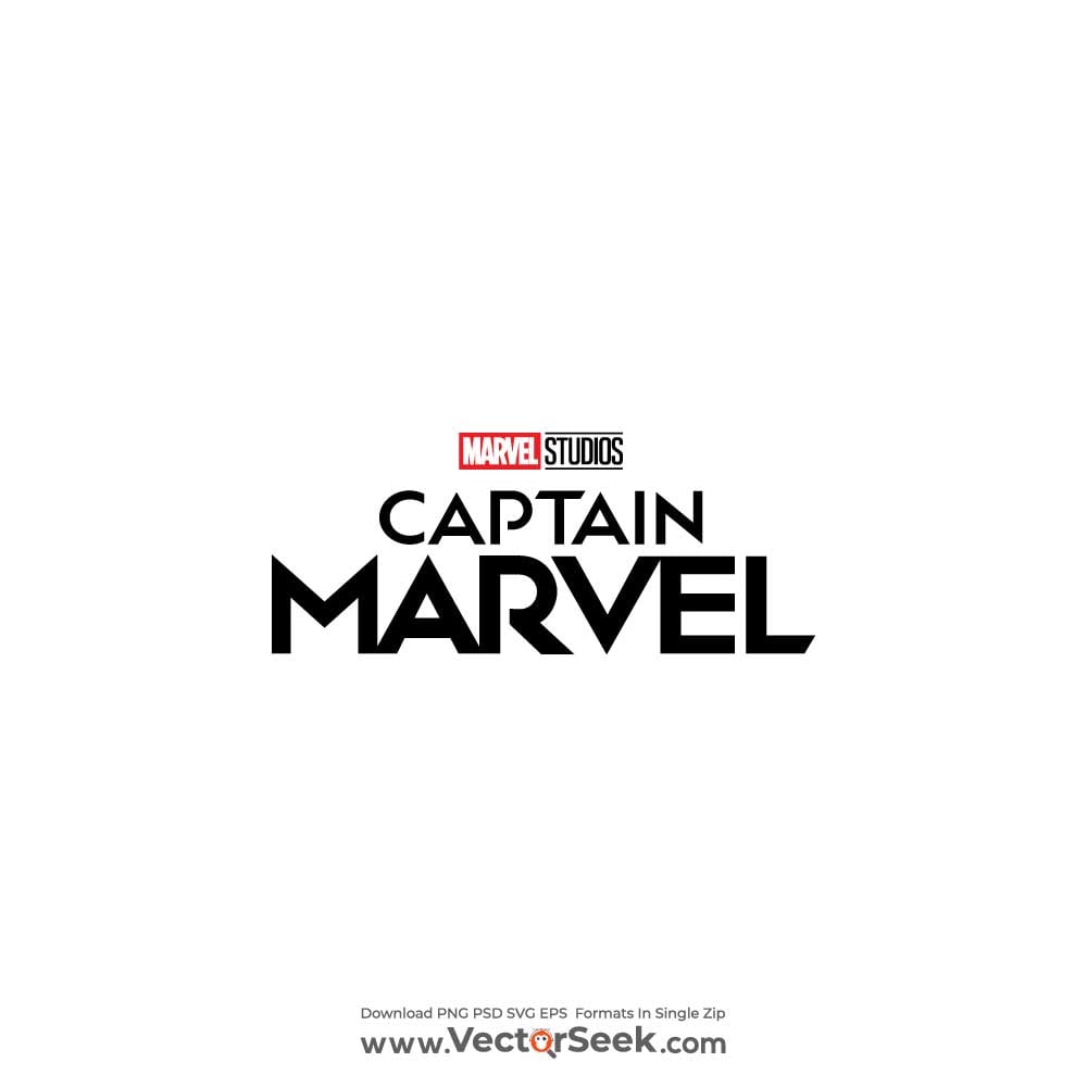 Porte-Clés Captain Marvel Logo Metal - Marvel - Semic Studio