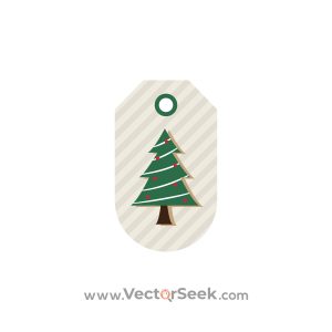 Christmas Gift Tag Christmas Tree