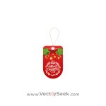 Christmas Gift Tag Decorative