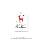 Christmas Tag Deer