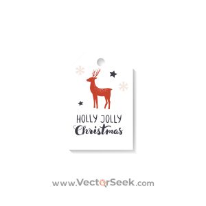 Christmas Tag Deer