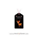 Christmas Tag Little Deer