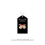 Christmas Tag With Bells