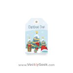 Christmas Time Gift Tag