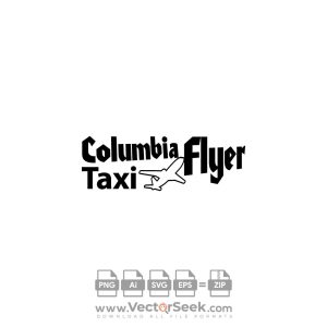 Columbia Flyer Taxi Logo Vector