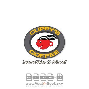 Cuppy's Coffee, Smoothies & More Logo Vector