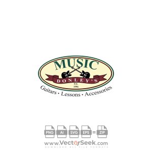 Donley's Music Logo Vector 01