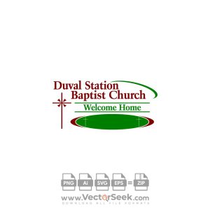 Duval Station Church Logo Vector