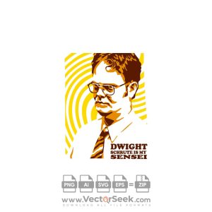 Dwight Schrute Logo Vector