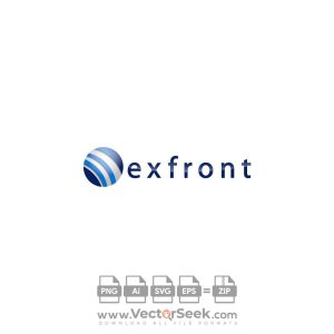 Exfront Technologies Company Logo Vector