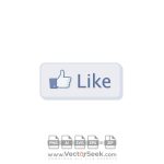 Facebook Like Button Logo Vector