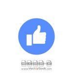 Facebook Reaction Like Logo Vector