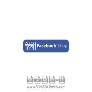 Facebook Shop Logo Vector